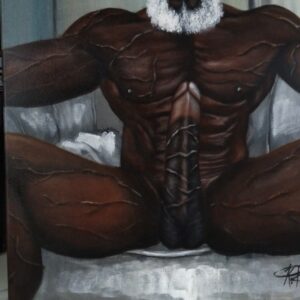 Hung African Mature Man Nude