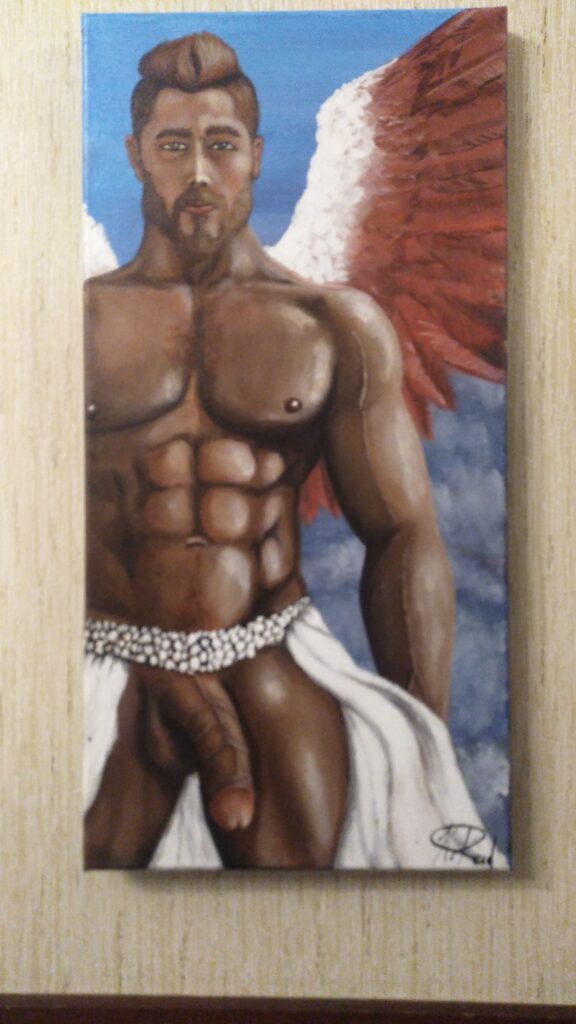 Red Uncut Angel